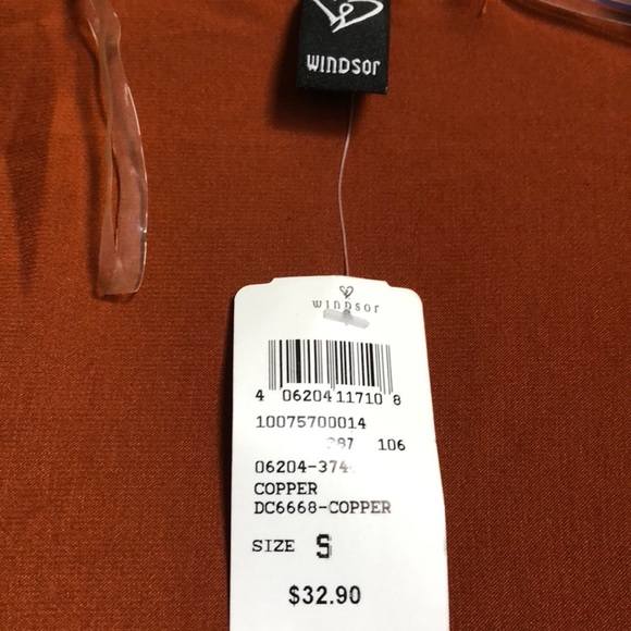 Burnt Orange Cardigan - Picture 3 of 3